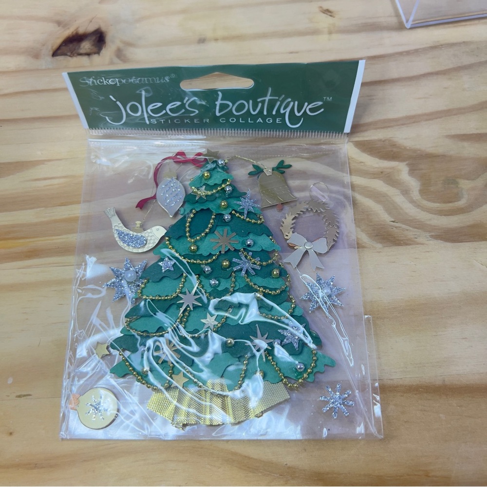 Jolee's Boutique 3D Christmas Tree Sticker Set